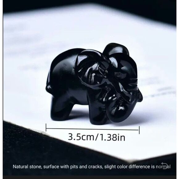 New! Natural Carved Rose Quartz Healing & Love Stone - Picture 2 of 3